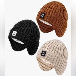 3 pack beanie hat